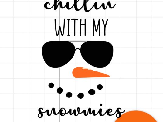 1 Chillin with my snowmies