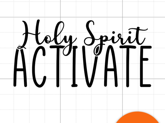 1 Holy Spirit activate 2