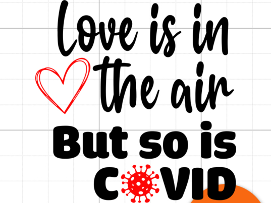 1 Love is in the air so as covid