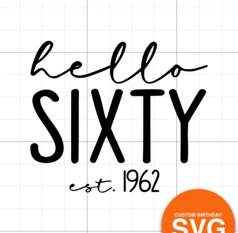 1 Hello Birthday SVG